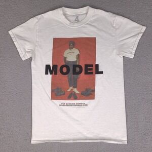 4Hunnid YG Model T Shirt Men’s Small White Young Gangsta Hip Hop‎ Rap